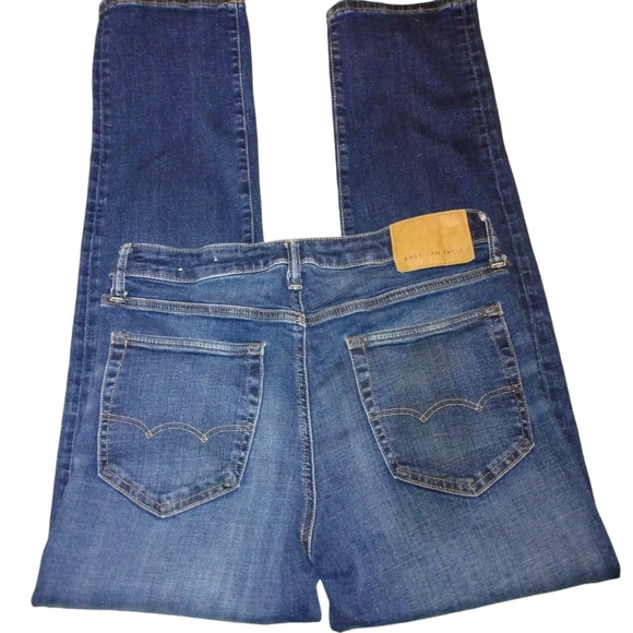 AMERICAN EAGLE Men's Airflex+ Original Straight Denim Jeans Size 31/32 - Picture 3 of 4